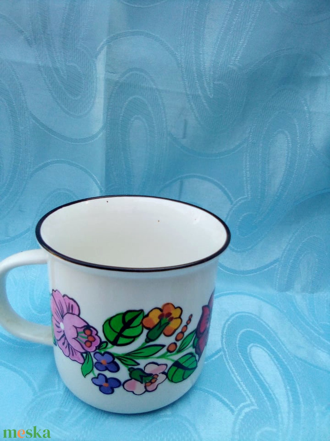 Kalocsai kézzel festett porcelán bögre . - otthon & életmód - konyhafelszerelés, tálalás - tálalás - bögre & csésze - Meska.hu Kalocsai kézzel festett porcelán bögre . - otthon & életmód - konyhafelszerelés, tálalás - tálalás - bögre & csésze - Meska.hu