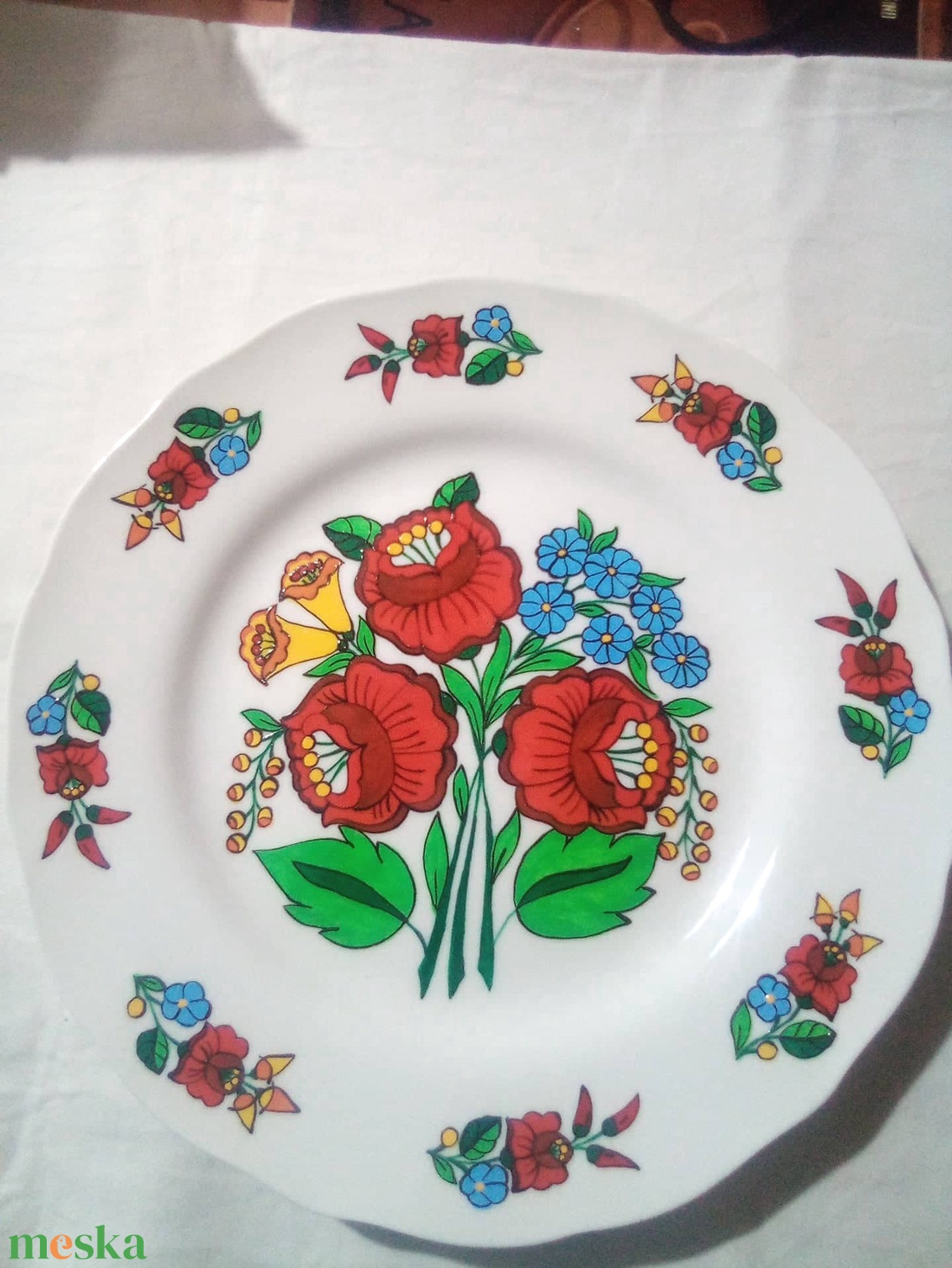 Kalocsai kézzel festett porcelán tál . - otthon & életmód - konyhafelszerelés, tálalás - konyhai dekoráció - konyhai dísz - Meska.hu Kalocsai kézzel festett porcelán tál . - otthon & életmód - konyhafelszerelés, tálalás - konyhai dekoráció - konyhai dísz - Meska.hu