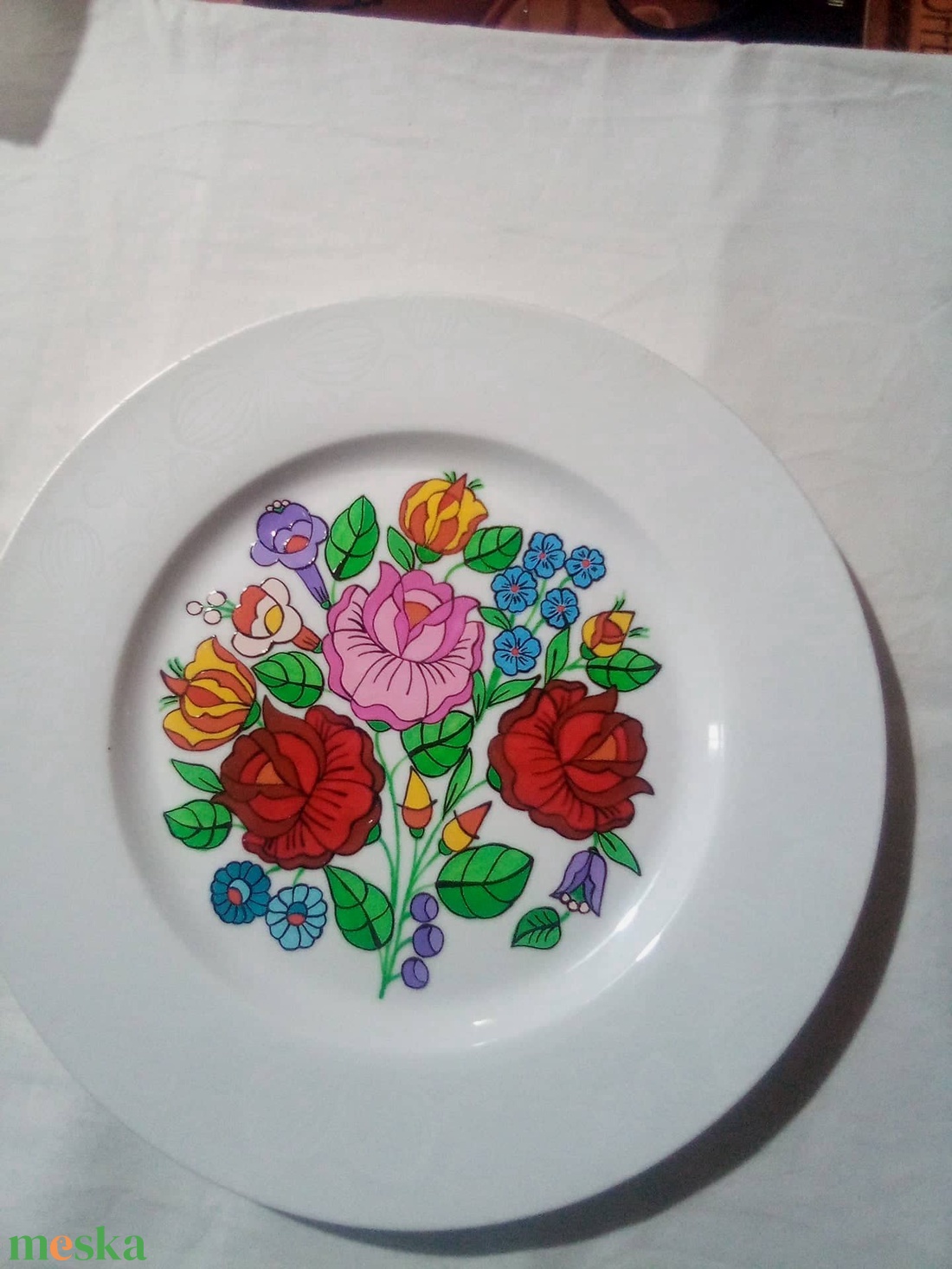 Kalocsai kézzel festett porcelán tál . - otthon & életmód - konyhafelszerelés, tálalás - konyhai dekoráció - konyhai dísz - Meska.hu Kalocsai kézzel festett porcelán tál . - otthon & életmód - konyhafelszerelés, tálalás - konyhai dekoráció - konyhai dísz - Meska.hu