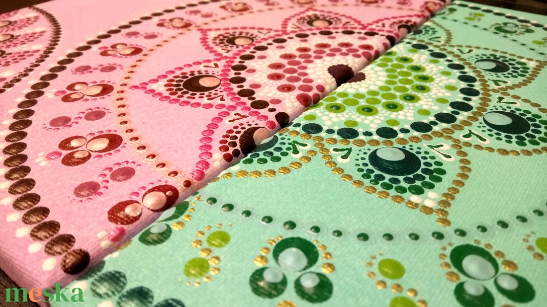 Párban - mandala festmény: egymásra talált kettős - otthon & életmód - dekoráció - spiritualitás - mandala - Meska.hu Párban - mandala festmény: egymásra talált kettős - otthon & életmód - dekoráció - spiritualitás - mandala - Meska.hu