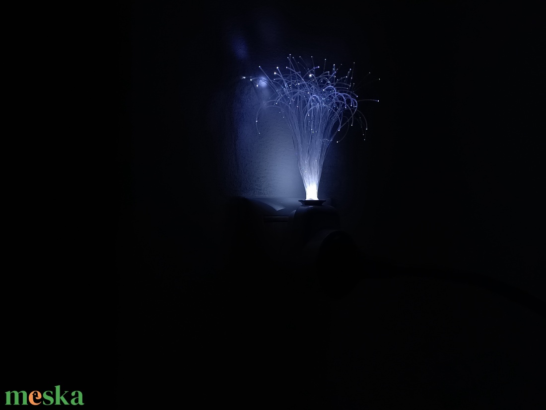 Kócos -- Irányfény, éjjelifény csatlakozóaljzattal, hidegfehér színben, párban, öt év garanciával - otthon & életmód - lámpa - hangulatlámpa - Meska.hu