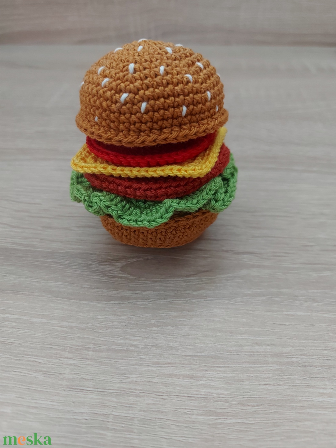 Horgolt mágneses hamburger - játék & sport - szerepjáték - Meska.hu Horgolt mágneses hamburger - játék & sport - szerepjáték - Meska.hu