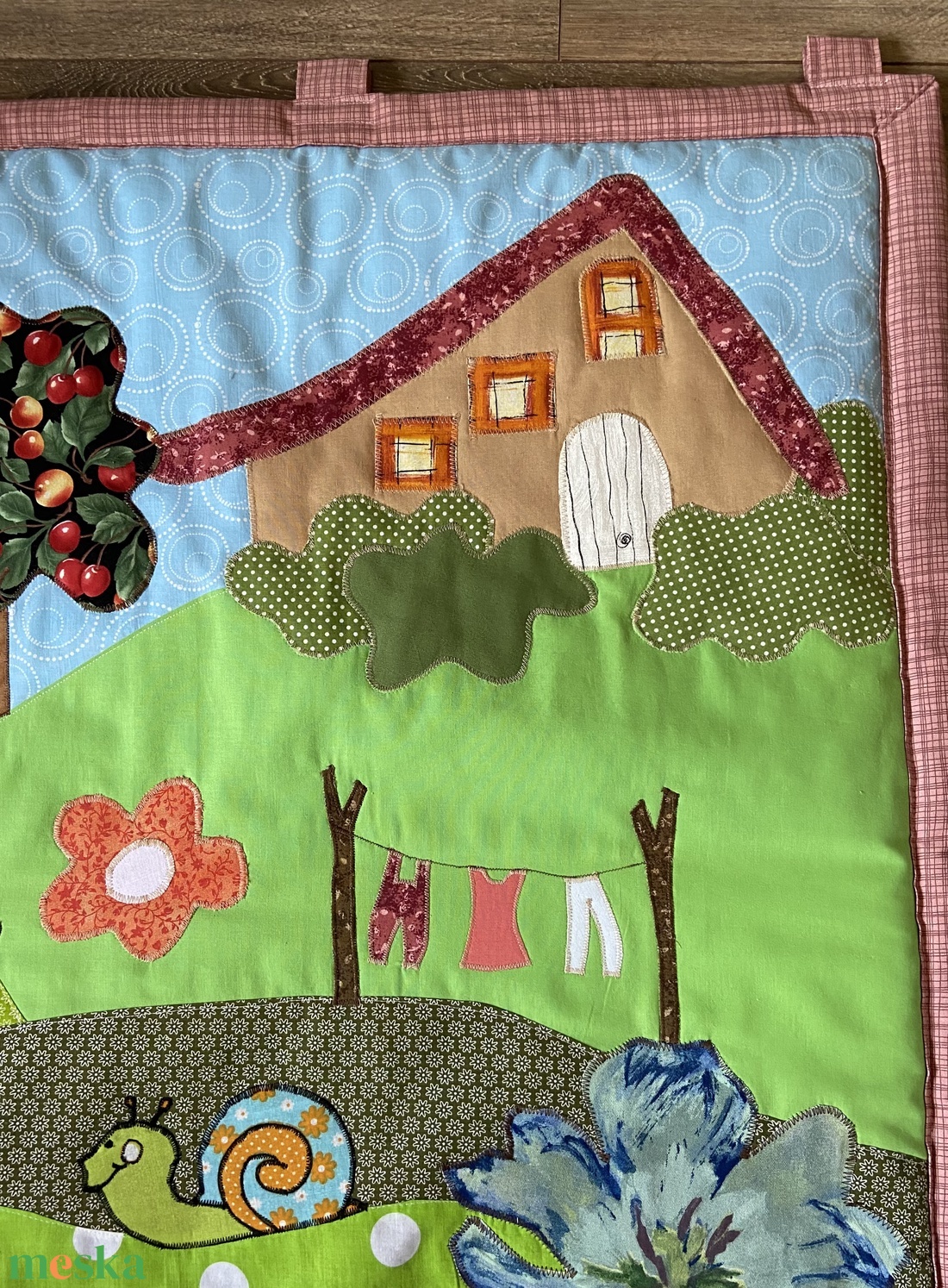 Falvédő 2mx75cm - otthon & életmód - babaszoba, gyerekszoba - falvédő gyerekszobába - Meska.hu Falvédő 2mx75cm - otthon & életmód - babaszoba, gyerekszoba - falvédő gyerekszobába - Meska.hu