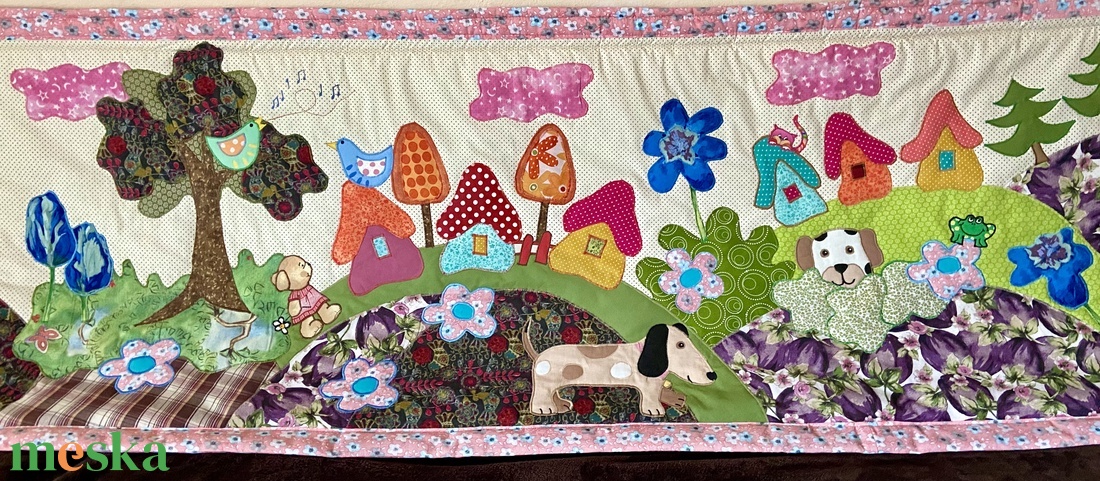 Falvédő 2mx75cm - otthon & életmód - babaszoba, gyerekszoba - falvédő gyerekszobába - Meska.hu Falvédő 2mx75cm - otthon & életmód - babaszoba, gyerekszoba - falvédő gyerekszobába - Meska.hu