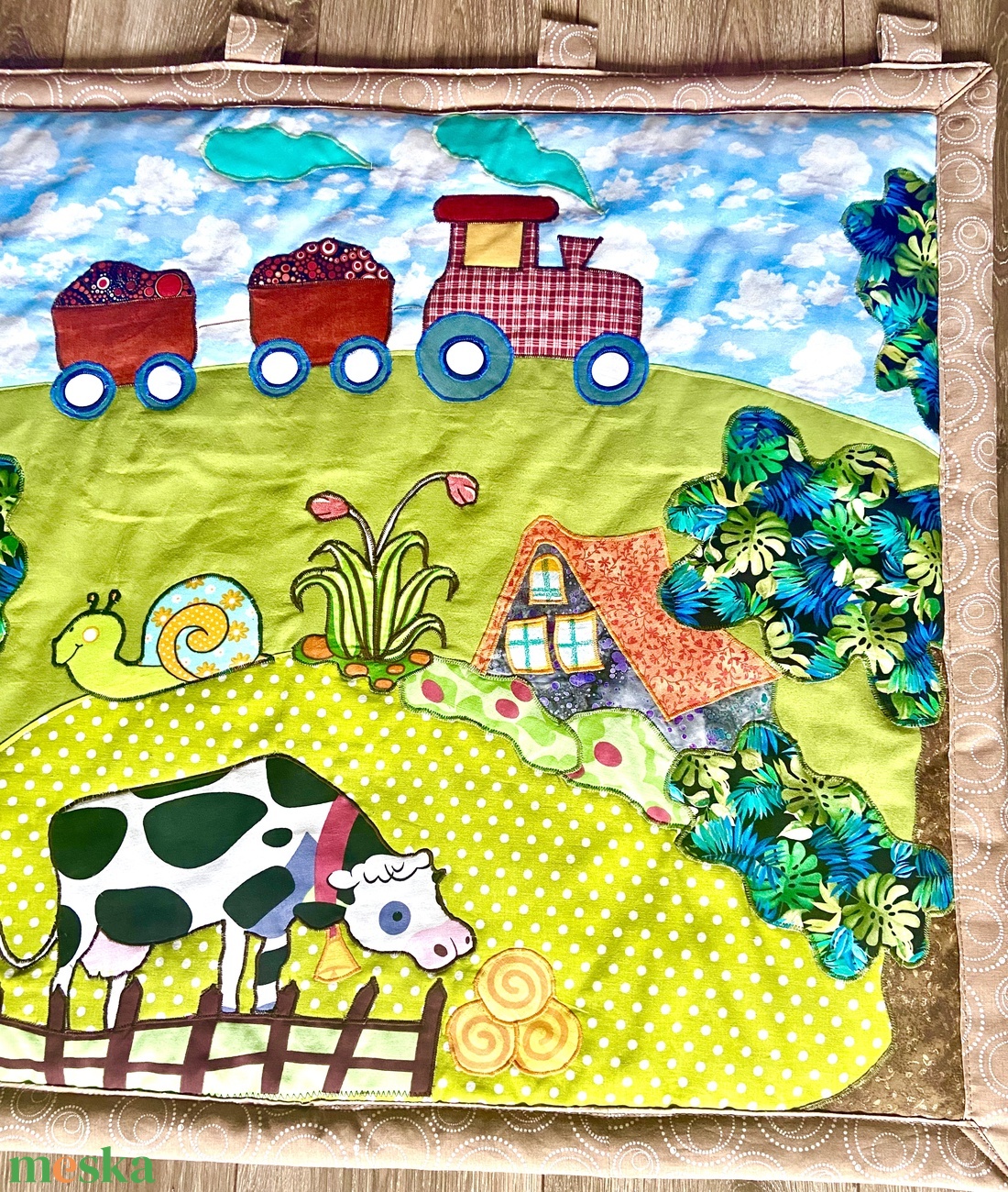 Falvédő 2mx75cm - otthon & életmód - babaszoba, gyerekszoba - falvédő gyerekszobába - Meska.hu Falvédő 2mx75cm - otthon & életmód - babaszoba, gyerekszoba - falvédő gyerekszobába - Meska.hu