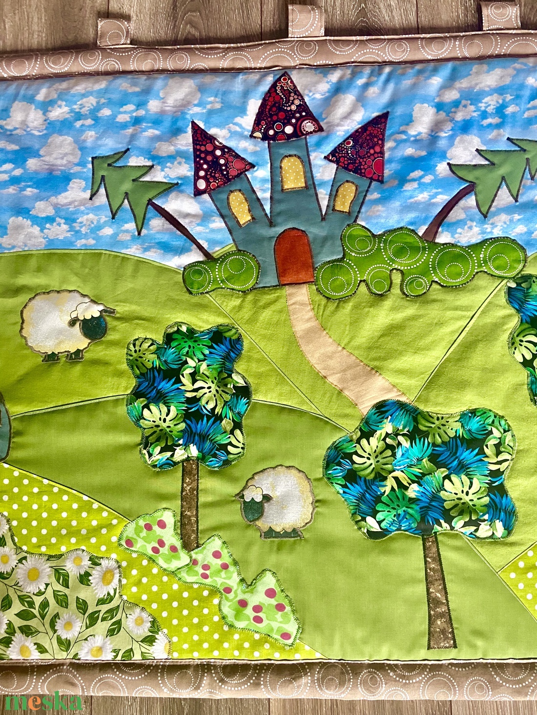 Falvédő 2mx75cm - otthon & életmód - babaszoba, gyerekszoba - falvédő gyerekszobába - Meska.hu Falvédő 2mx75cm - otthon & életmód - babaszoba, gyerekszoba - falvédő gyerekszobába - Meska.hu