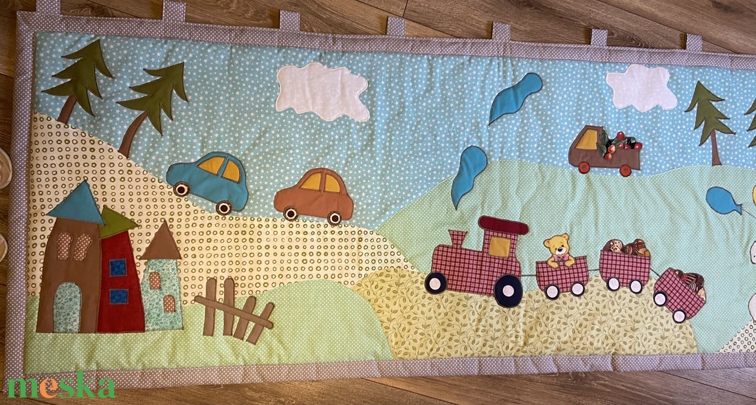Falvédő 2mx75cm - otthon & életmód - babaszoba, gyerekszoba - falvédő gyerekszobába - Meska.hu Falvédő 2mx75cm - otthon & életmód - babaszoba, gyerekszoba - falvédő gyerekszobába - Meska.hu