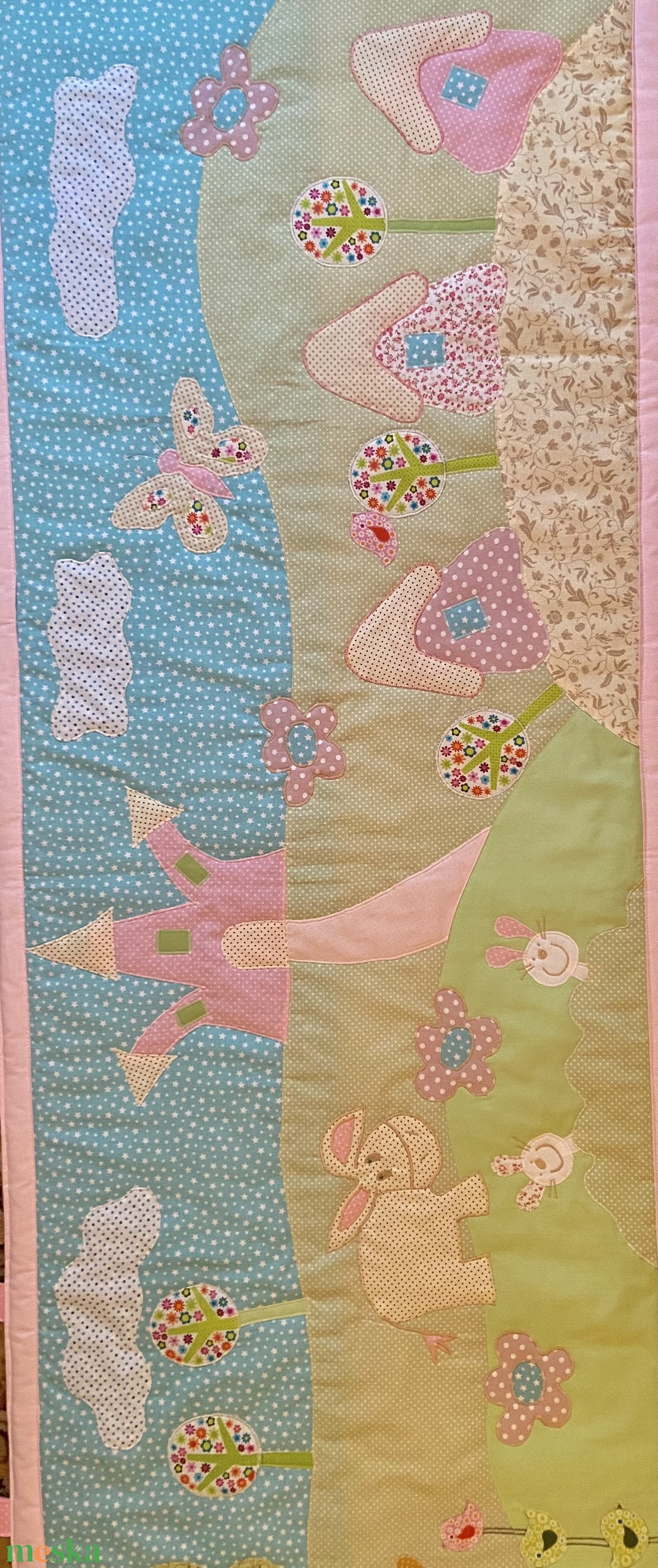 Falvédő 145x75cm RENDELÉSRE készült - otthon & életmód - babaszoba, gyerekszoba - falvédő gyerekszobába - Meska.hu Falvédő 145x75cm RENDELÉSRE készült - otthon & életmód - babaszoba, gyerekszoba - falvédő gyerekszobába - Meska.hu