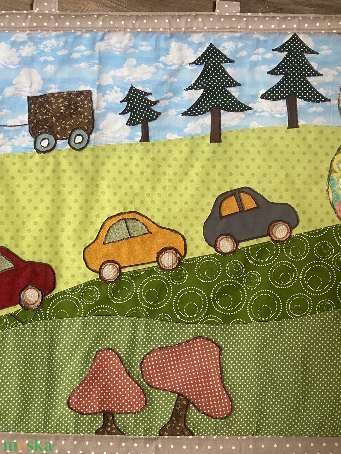 Falvédő 2mx70cm - otthon & életmód - babaszoba, gyerekszoba - falvédő gyerekszobába - Meska.hu