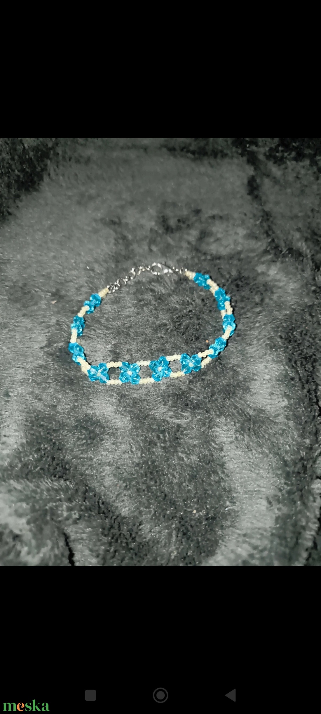 Fűzött gyöngy karkötő  - ékszer - karkötő - gyöngyös karkötő - Meska.hu