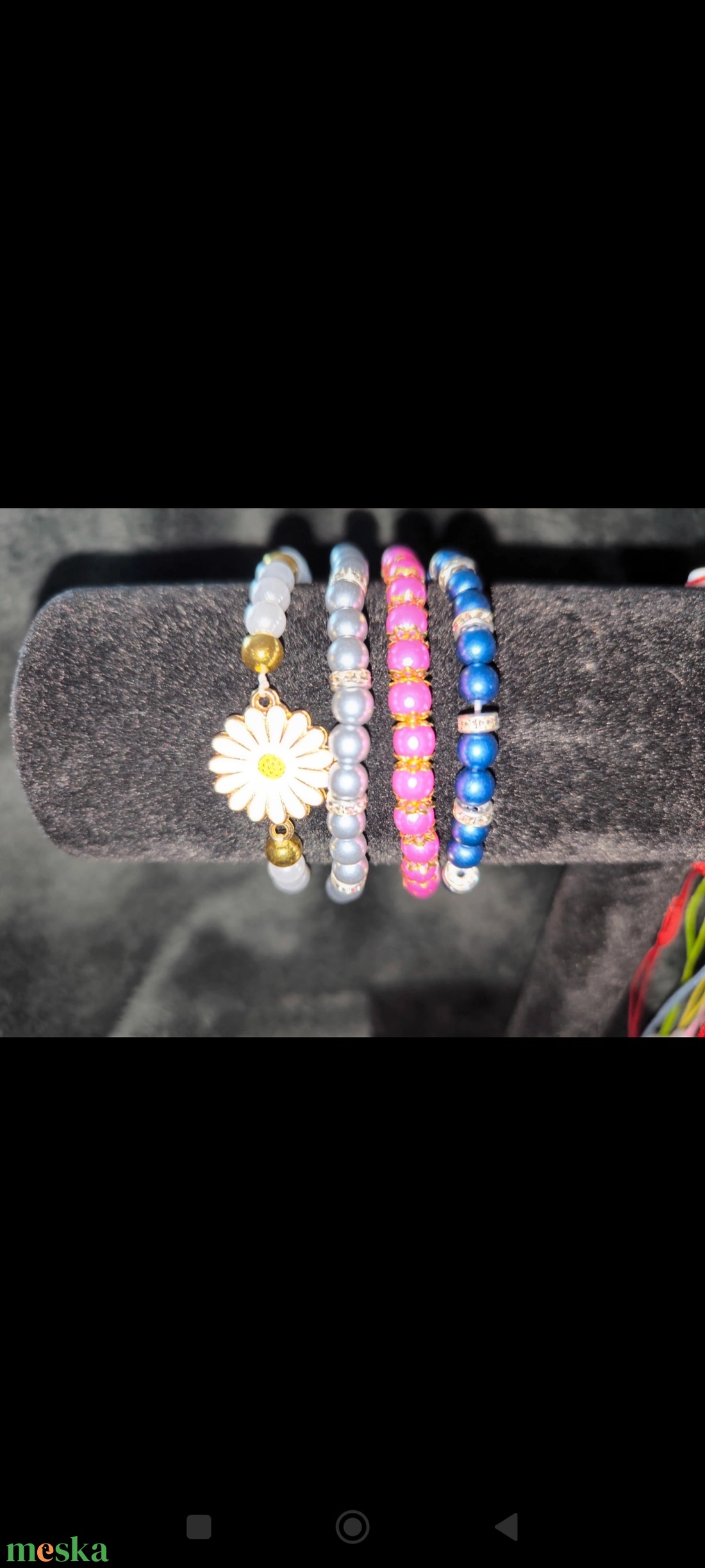 Karkötő szett - ékszer - karkötő - gyöngyös karkötő - Meska.hu