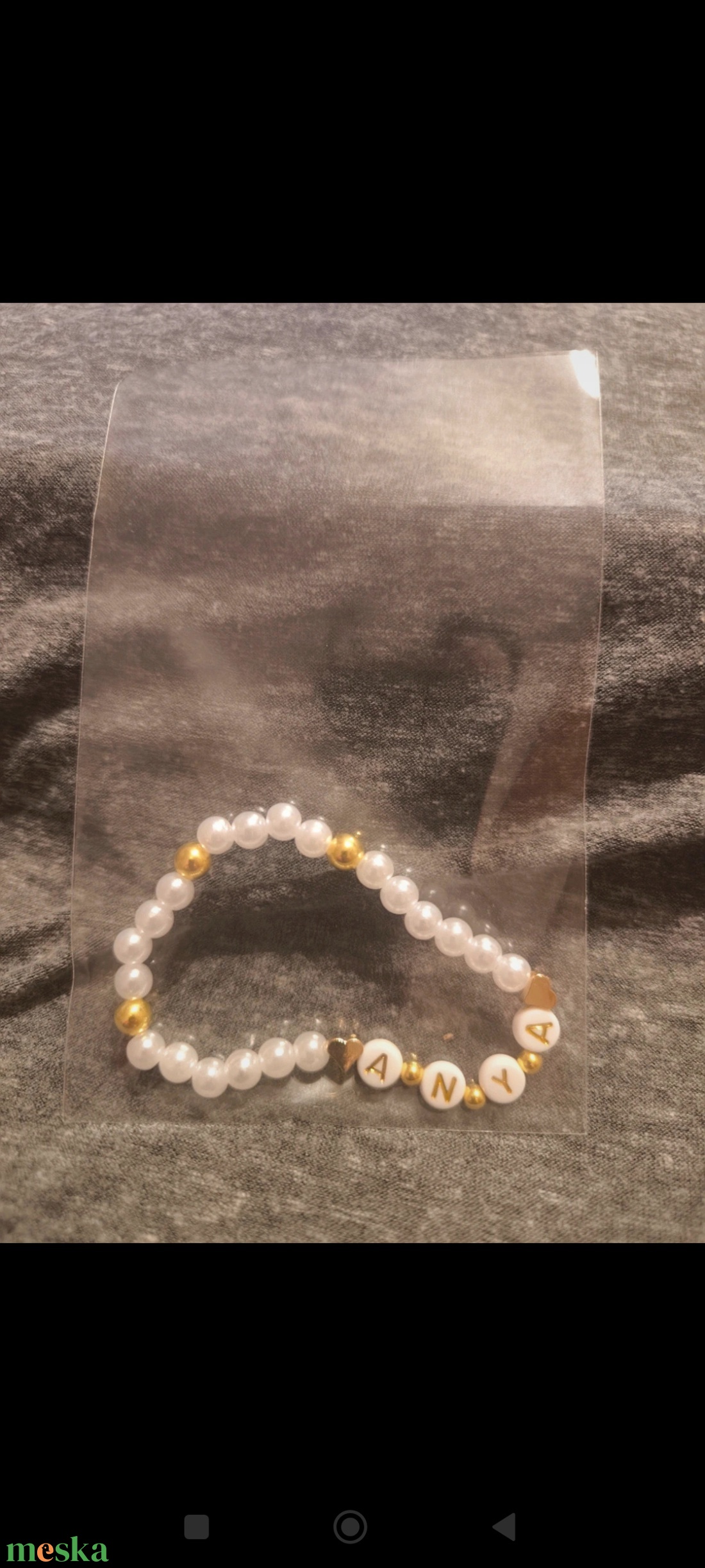 Anya karkötő - ékszer - karkötő - gyöngyös karkötő - Meska.hu