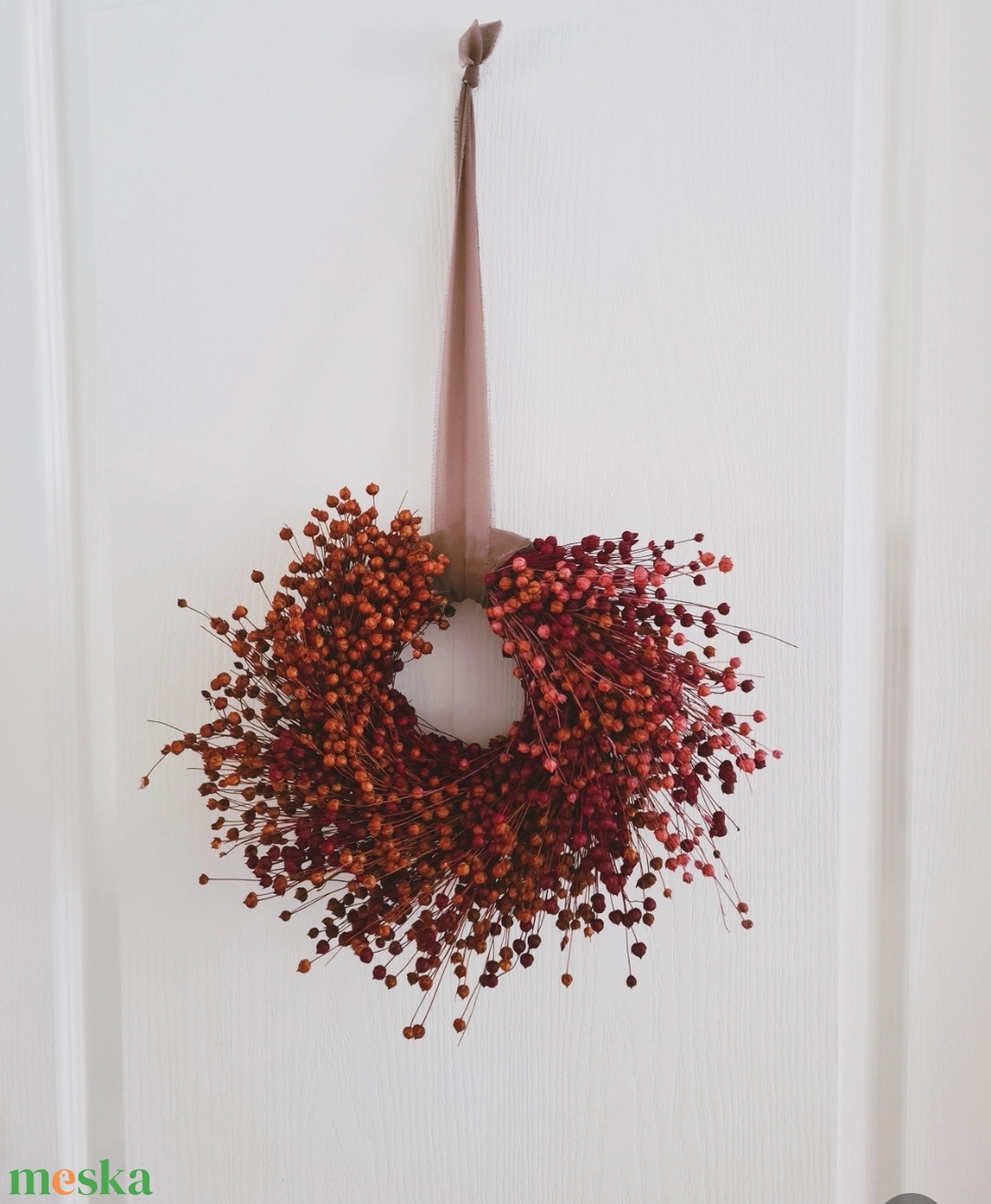 Őszi kopogtató - otthon & életmód - dekoráció - ajtó- és ablak dekoráció - ajtódísz & kopogtató - Meska.hu