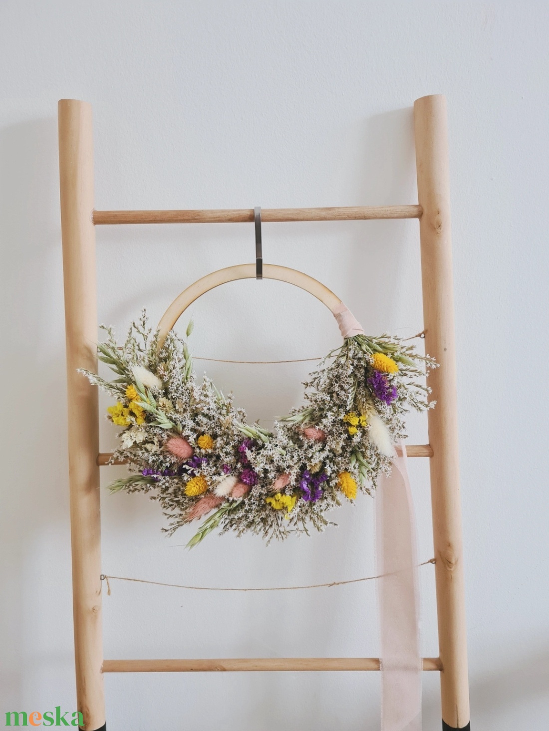 Tavaszi kopogtató - otthon & életmód - dekoráció - ajtó- és ablak dekoráció - ajtódísz & kopogtató - Meska.hu