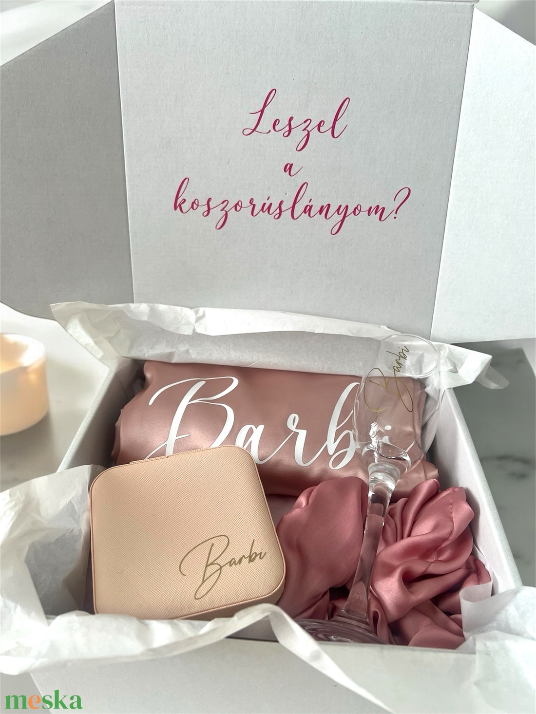 Felkérő Box - esküvő - esküvői szett - Meska.hu