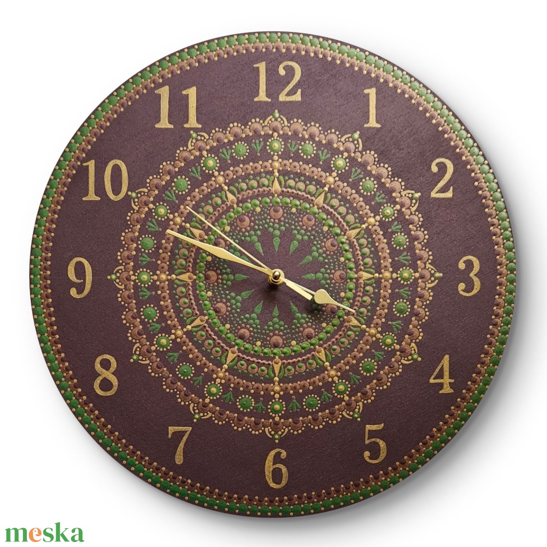 Földanya mandala falióra - otthon & életmód - dekoráció - fali és függő dekoráció - falióra & óra - Meska.hu Földanya mandala falióra - otthon & életmód - dekoráció - fali és függő dekoráció - falióra & óra - Meska.hu
