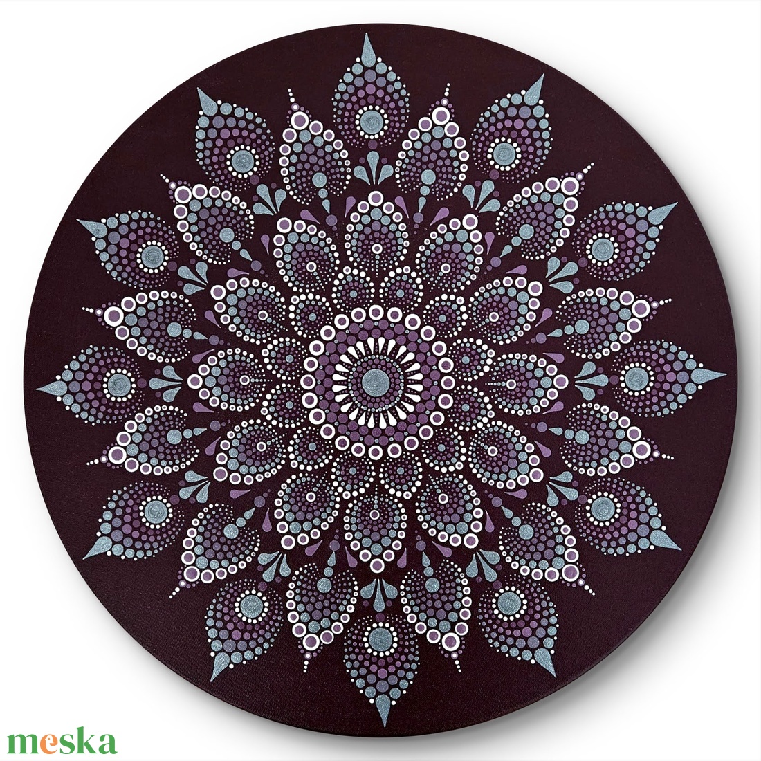 Nyugalom virága mandala - otthon & életmód - dekoráció - spiritualitás - mandala - Meska.hu