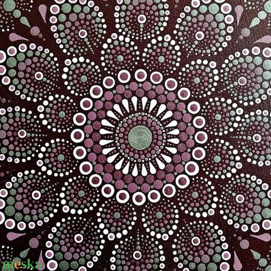 Nyugalom virága mandala - otthon & életmód - dekoráció - spiritualitás - mandala - Meska.hu