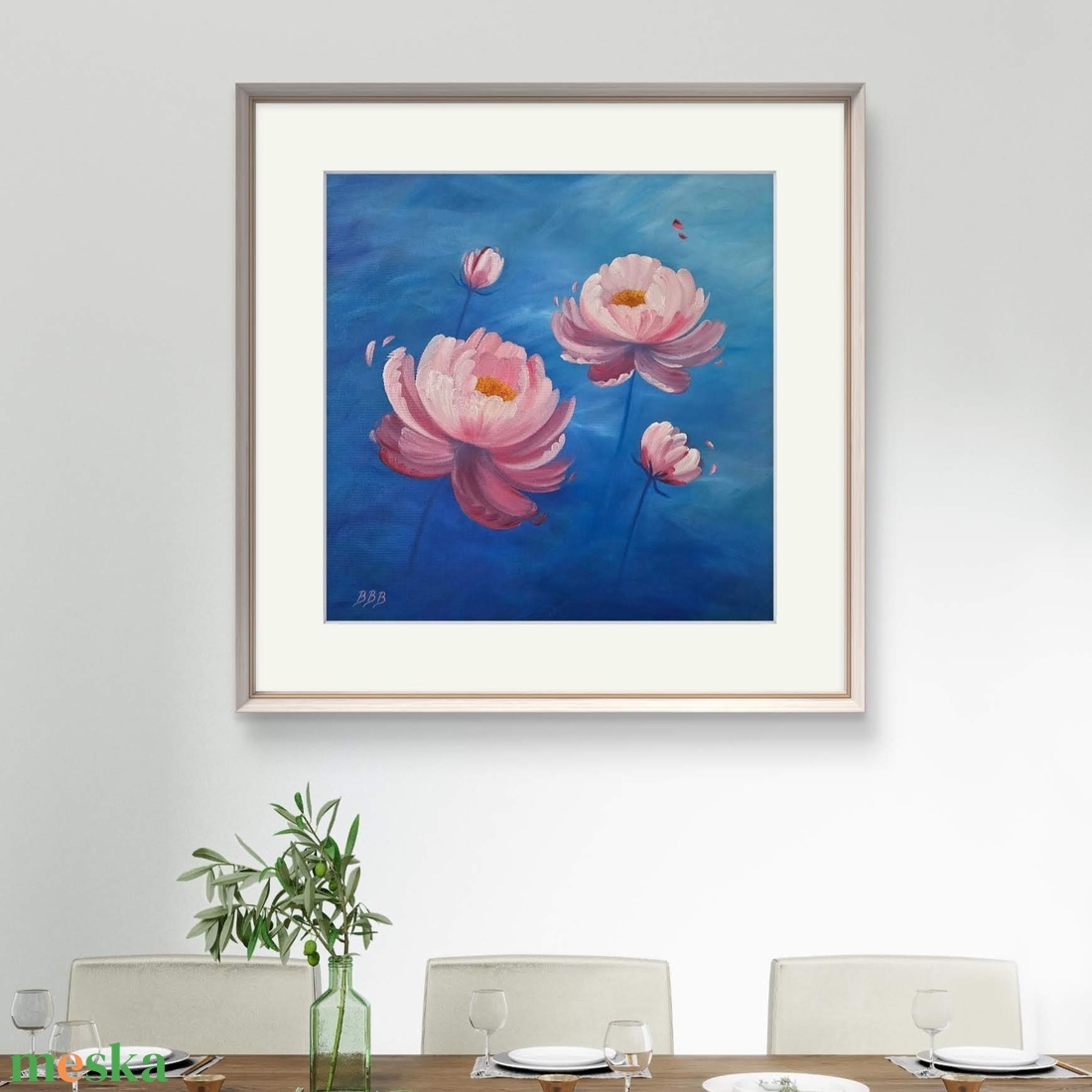 Mosolygó Kikelet - művészet - festmény - olajfestmény - Meska.hu