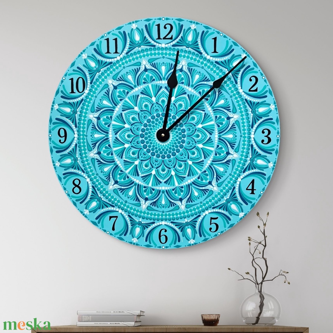 Időtlen Tenger mandala falióra - otthon & életmód - dekoráció - fali és függő dekoráció - falióra & óra - Meska.hu Időtlen Tenger mandala falióra - otthon & életmód - dekoráció - fali és függő dekoráció - falióra & óra - Meska.hu