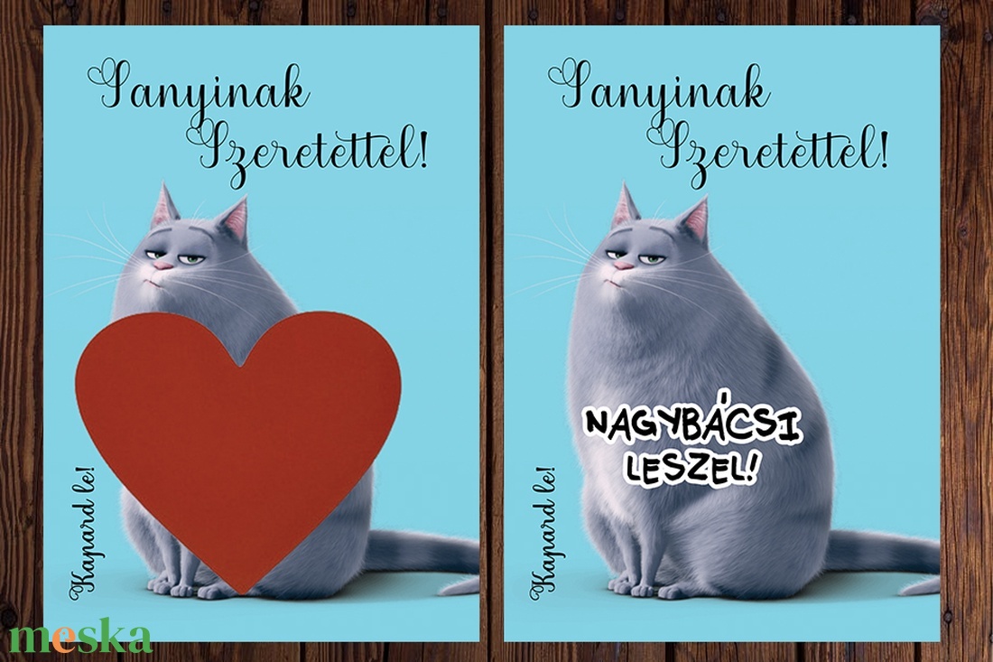 Nagynéni / Nagybácsi leszel képeslap - Baba bejelentés - vicces, kaparós sorsjegy hatású képeslap - otthon & lakás - papír írószer - képeslap & levélpapír - Meska.hu