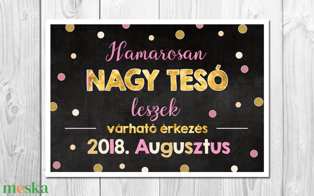 Babaváró fotózáshoz poszter - Kismama fotózás, tesó leszek A4 méret, keret nélkül - ruha & divat - babaruha & gyerekruha - babafotózási ruha és kellék - Meska.hu Babaváró fotózáshoz poszter - Kismama fotózás, tesó leszek A4 méret, keret nélkül - ruha & divat - babaruha & gyerekruha - babafotózási ruha és kellék - Meska.hu