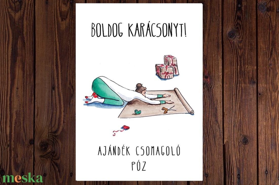 Vicces karácsonyi képeslapok a jóga, sport szerelmeseinek - Boldog Karácsonyt! - karácsony - karácsonyi ajándékozás - karácsonyi képeslap, üdvözlőlap, ajándékkísérő - Meska.hu Vicces karácsonyi képeslapok a jóga, sport szerelmeseinek - Boldog Karácsonyt! - karácsony - karácsonyi ajándékozás - karácsonyi képeslap, üdvözlőlap, ajándékkísérő - Meska.hu