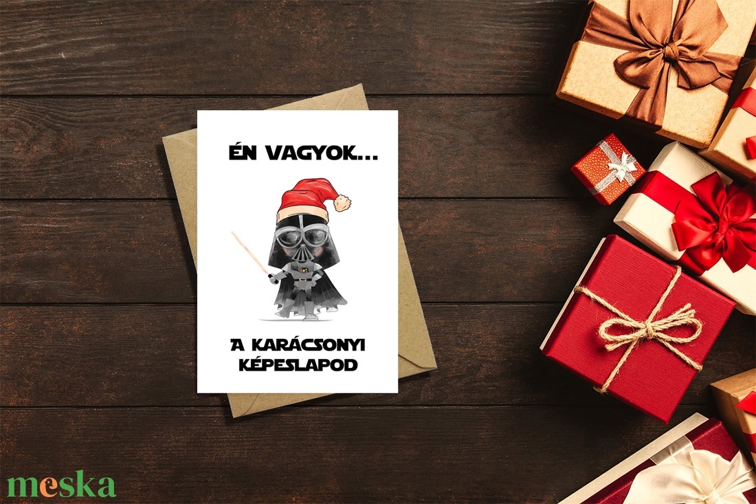 KArácsonyi Star Wars képeslap - Én vagyok a karácsonyi képeslapd, kinyitható - otthon & életmód - papír, írószer - Meska.hu KArácsonyi Star Wars képeslap - Én vagyok a karácsonyi képeslapd, kinyitható - otthon & életmód - papír, írószer - Meska.hu