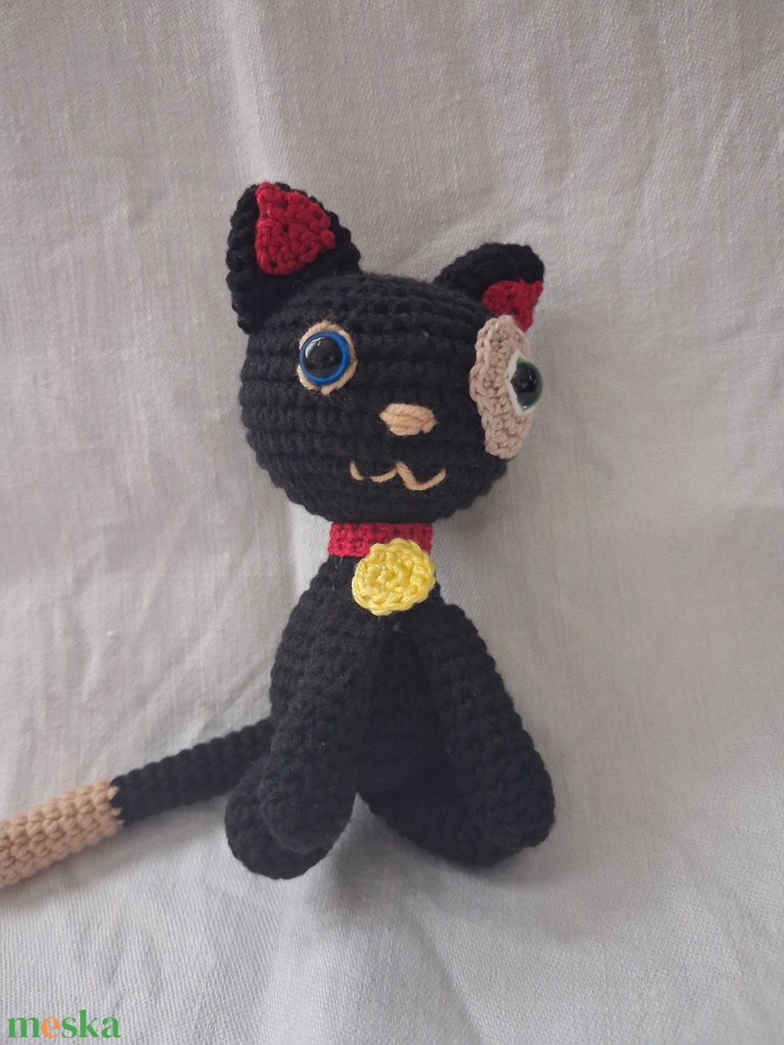 Misifu cica - játék & sport - plüssállat & játékfigura - cica - Meska.hu