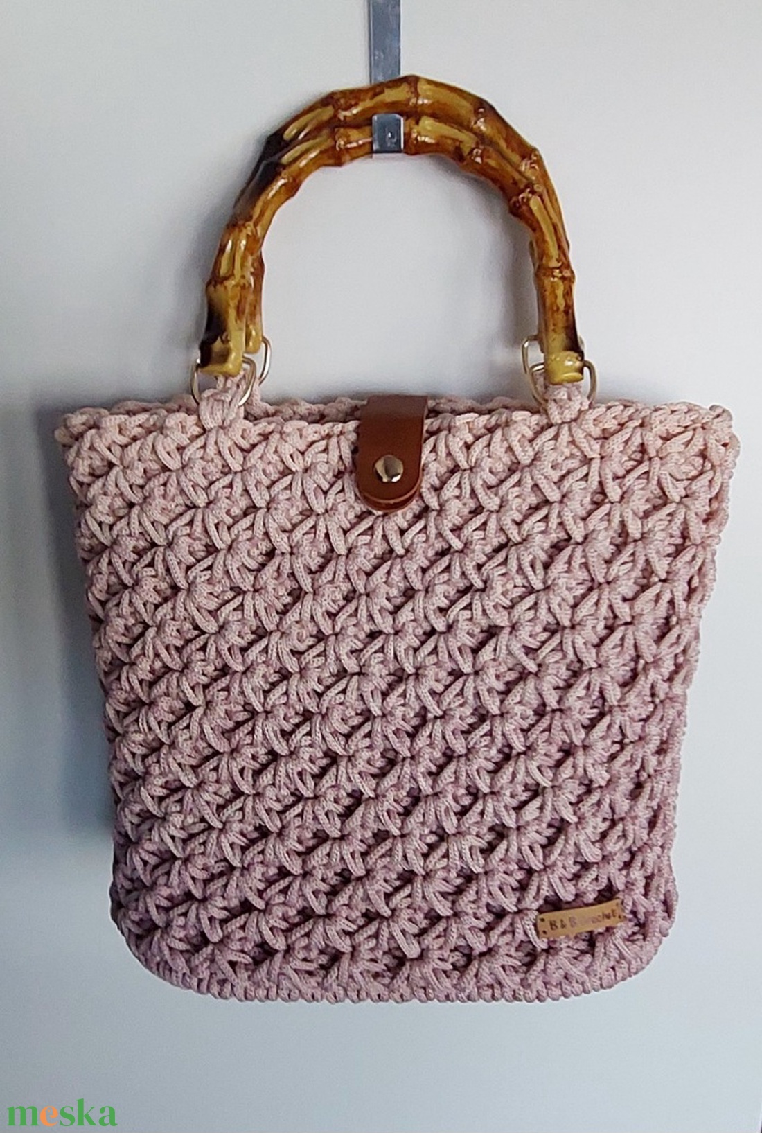 Ombre horgolt táska  - táska & tok - kézitáska & válltáska - kézitáska - Meska.hu