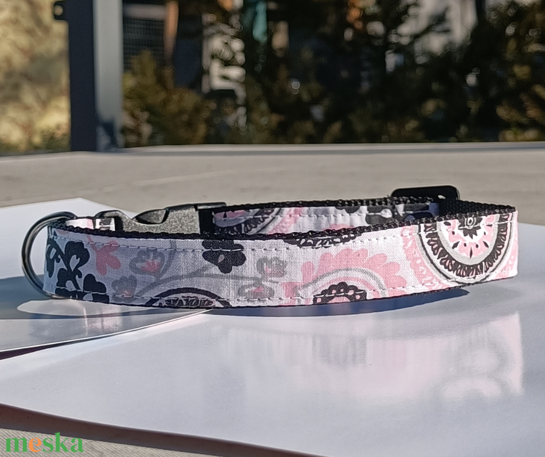 Kézzel készített mintás kutyanyakörv kistestű és kölyök kutyáknak � Mandala - otthon & életmód - kisállatoknak - kutyáknak - kutya nyakörv - Meska.hu