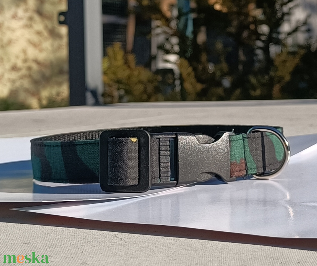 Kézzel készített mintás kutyanyakörv kistestű és kölyök kutyáknak � Terep - otthon & életmód - kisállatoknak - kutyáknak - kutya nyakörv - Meska.hu