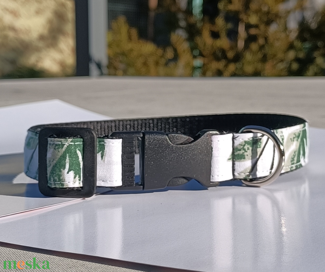 Kézzel készített mintás kutyanyakörv kistestű és kölyök kutyáknak � Tavaszi virágzás - otthon & életmód - kisállatoknak - kutyáknak - kutya nyakörv - Meska.hu