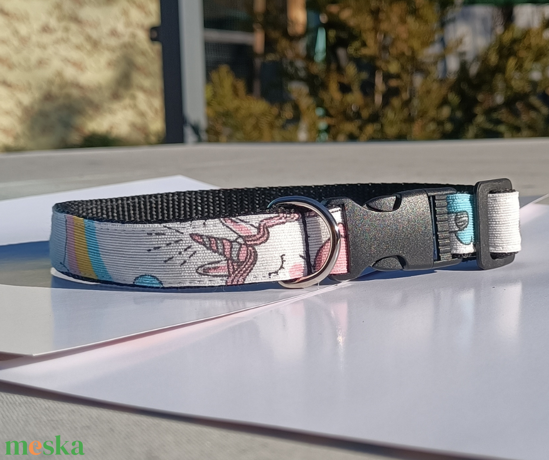 Kézzel készített mintás kutyanyakörv kistestű és kölyök kutyáknak � Fagyis - otthon & életmód - kisállatoknak - kutyáknak - kutya nyakörv - Meska.hu