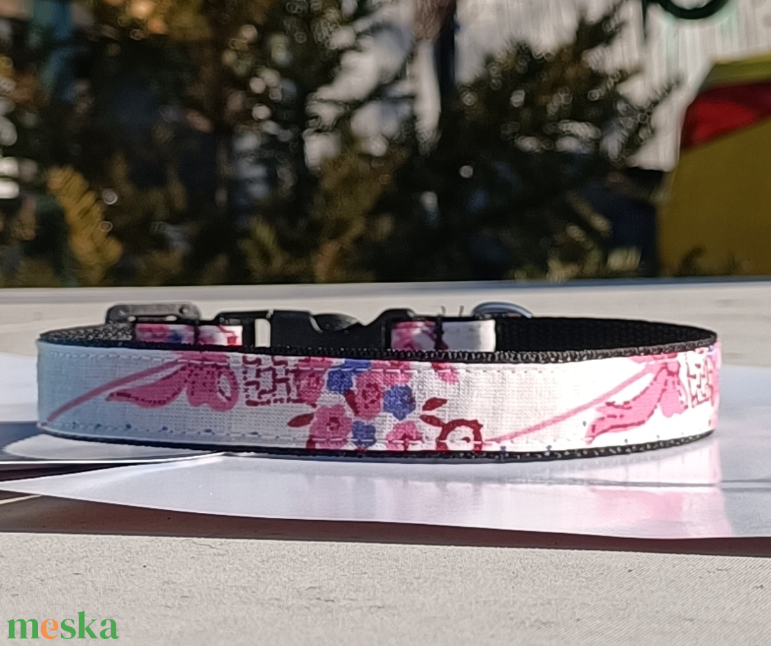 Kézzel készített mintás kutyanyakörv kistestű és kölyök kutyáknak � Masnis - otthon & életmód - kisállatoknak - kutyáknak - kutya nyakörv - Meska.hu