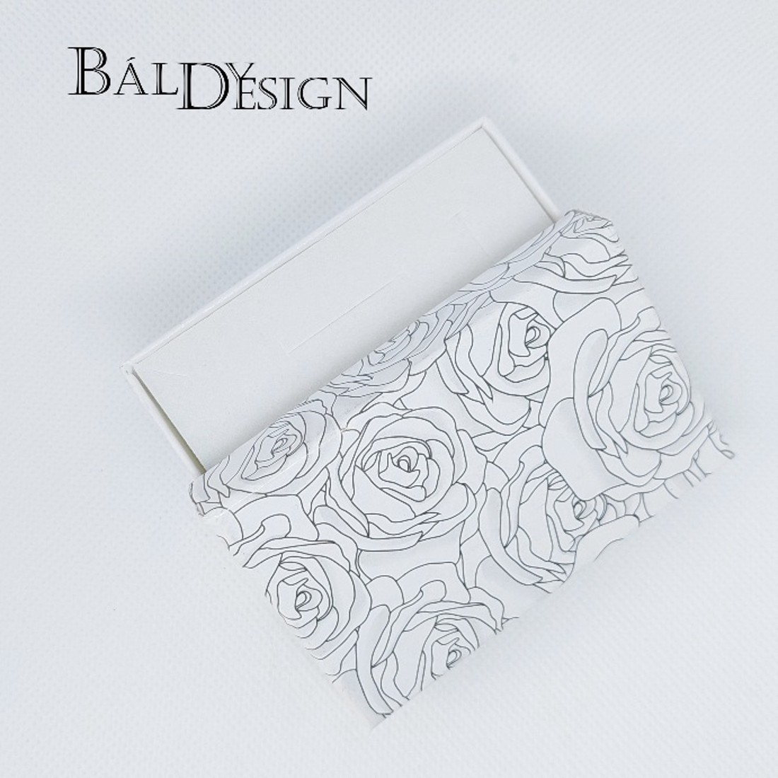 Fehér rózsás szettes dobozok - ékszer - ékszertartó - ékszerdoboz - Meska.hu