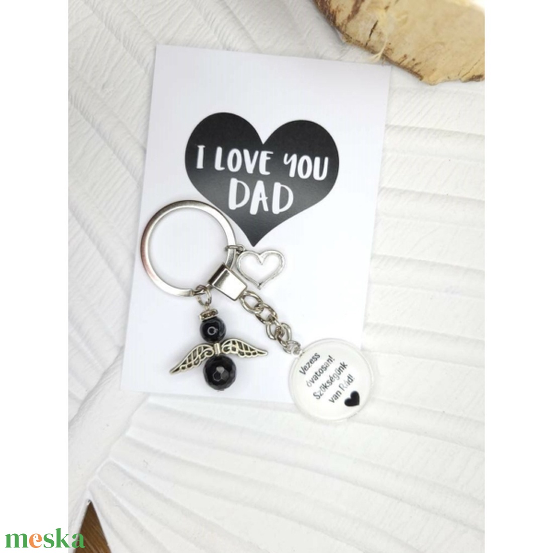 I LOVE YOU DAD angyalkás kulcstartó - táska & tok - kulcstartó & táskadísz - kulcstartó - Meska.hu I LOVE YOU DAD angyalkás kulcstartó - táska & tok - kulcstartó & táskadísz - kulcstartó - Meska.hu