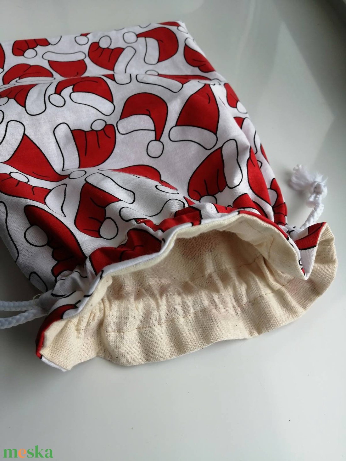 Mikulás zsák  - karácsony - mikulás - mikulás zsák - Meska.hu