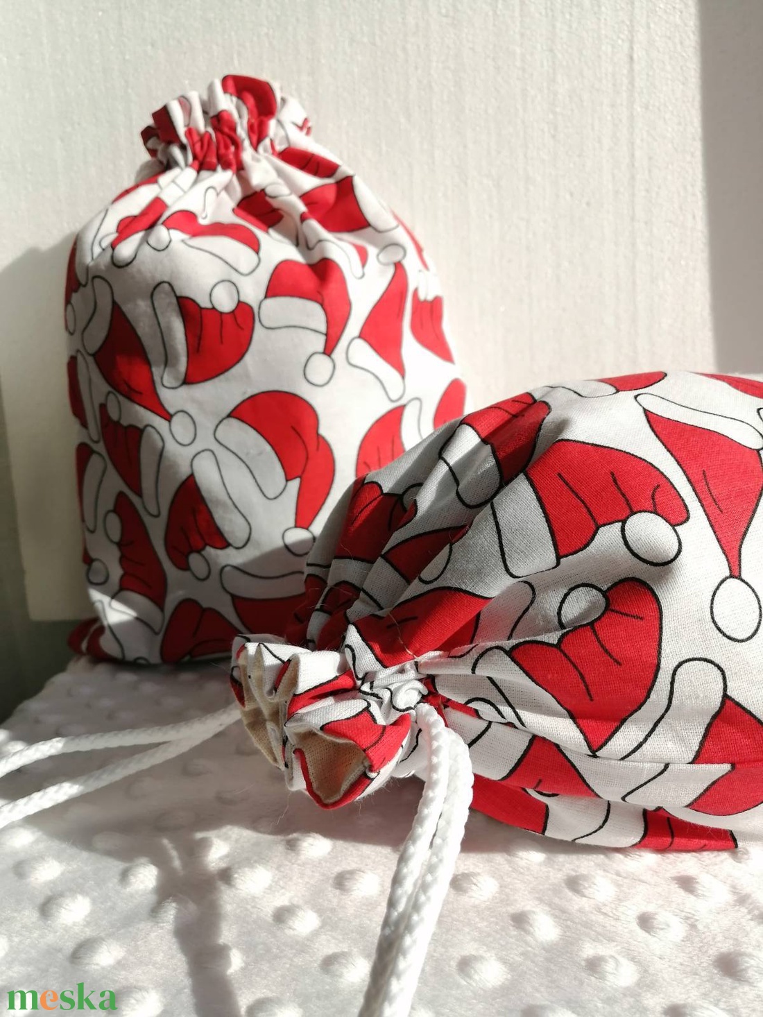 Mikulás zsák  - karácsony - mikulás - mikulás zsák - Meska.hu