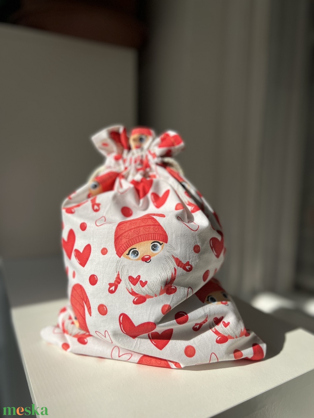 Mikulás zsák - karácsony - mikulás - mikulás zsák - Meska.hu
