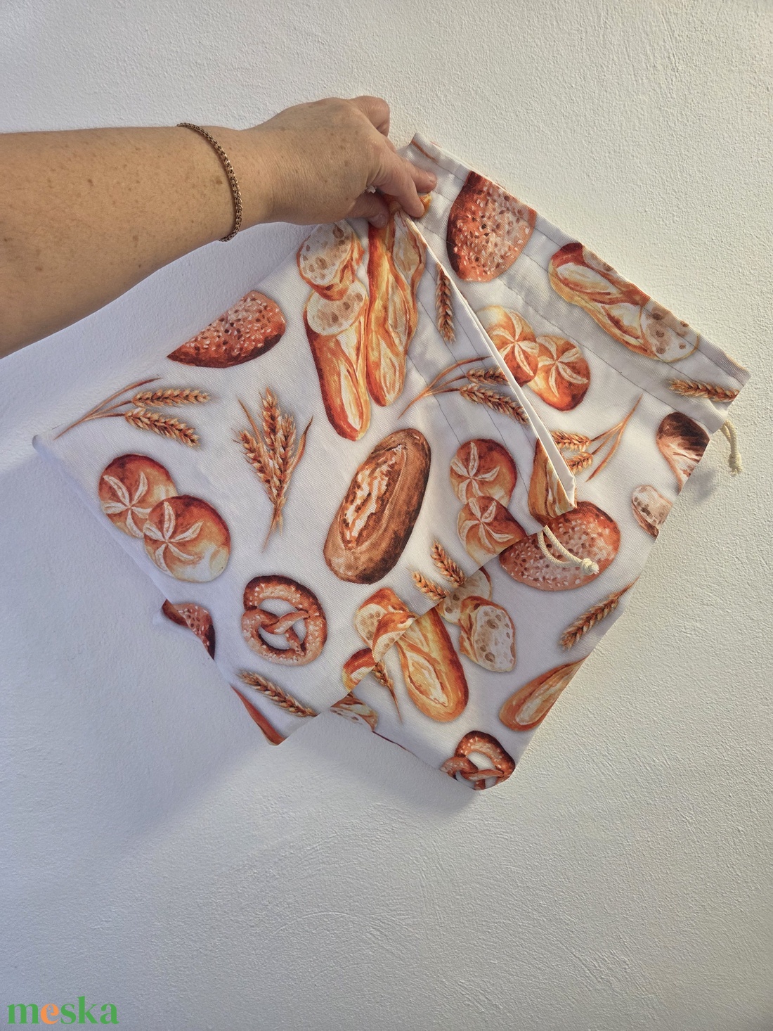 Kenyeres zsák - otthon & életmód - konyhafelszerelés, tálalás - konyhai tárolás - kenyértartó - Meska.hu