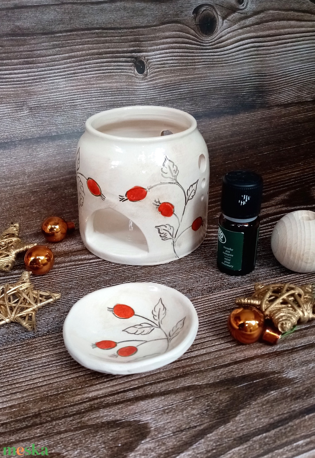 Csipkebogyós párologtató - otthon & életmód - gyertya, illat, aroma - aromalámpa - Meska.hu Csipkebogyós párologtató - otthon & életmód - gyertya, illat, aroma - aromalámpa - Meska.hu
