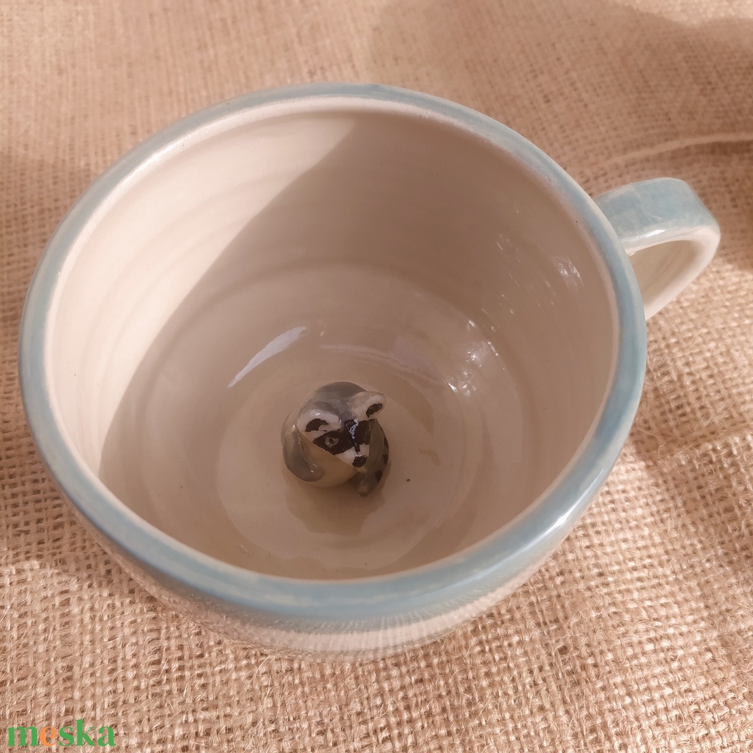 Állatos bögrék párban - otthon & életmód - konyhafelszerelés, tálalás - tálalás - bögre & csésze - Meska.hu