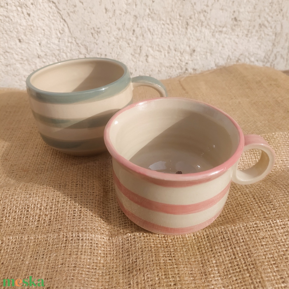 Állatos bögrék párban - otthon & életmód - konyhafelszerelés, tálalás - tálalás - bögre & csésze - Meska.hu