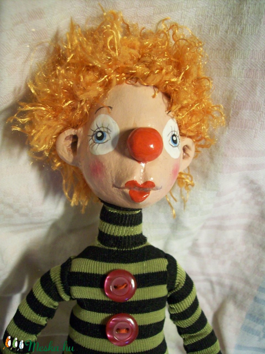 -AKCIÓS!- Bohóc baba -  - Meska.hu