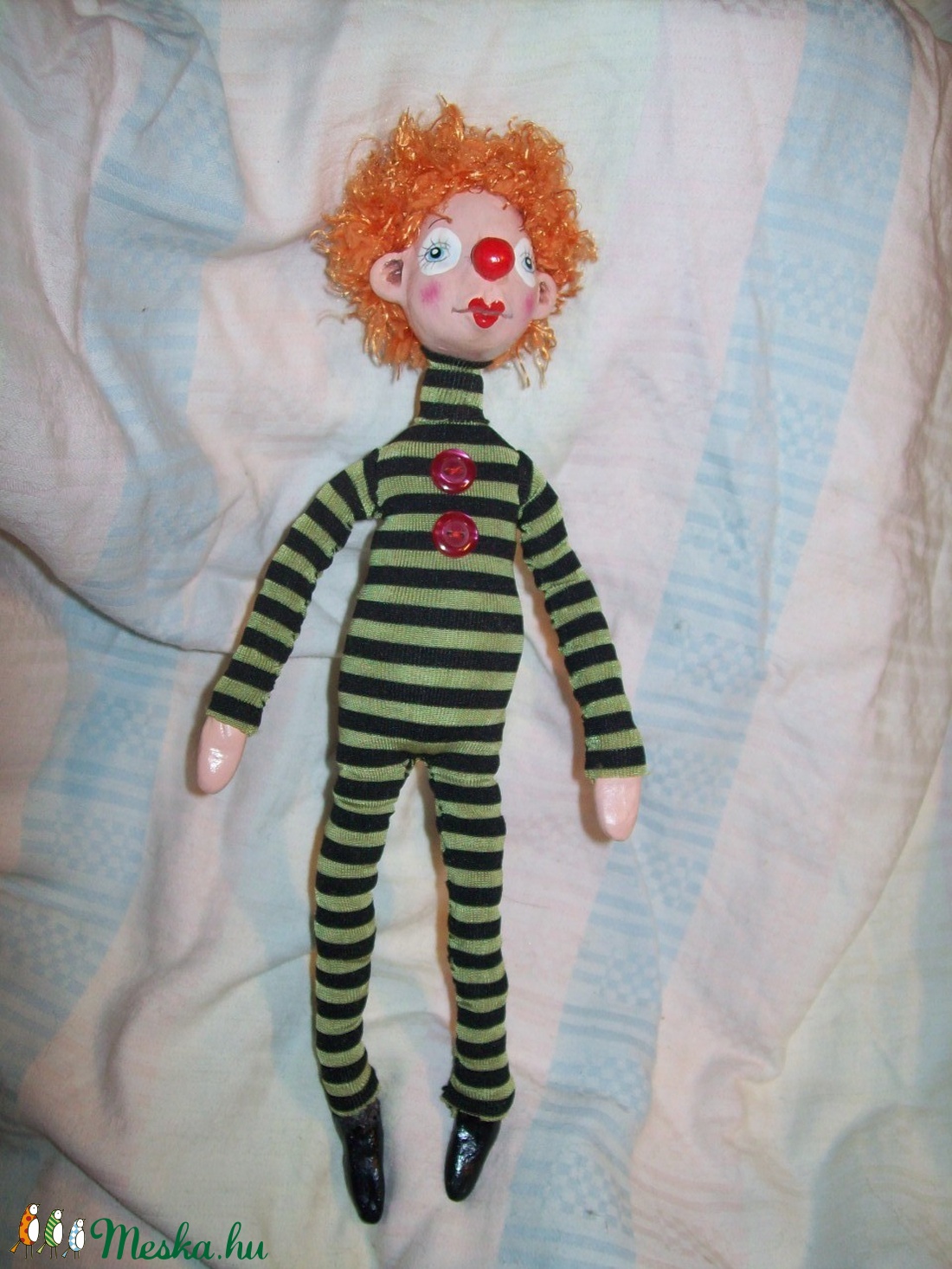 -AKCIÓS!- Bohóc baba -  - Meska.hu