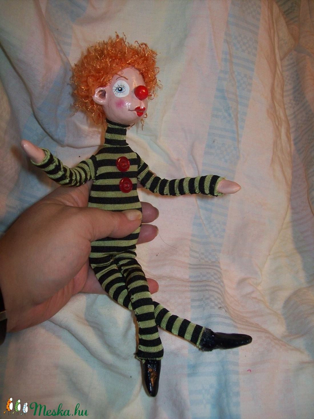 -AKCIÓS!- Bohóc baba -  - Meska.hu