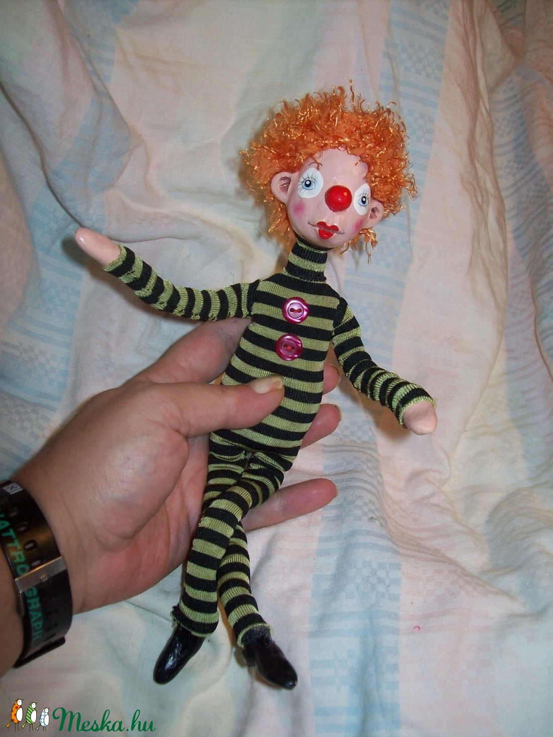 -AKCIÓS!- Bohóc baba -  - Meska.hu