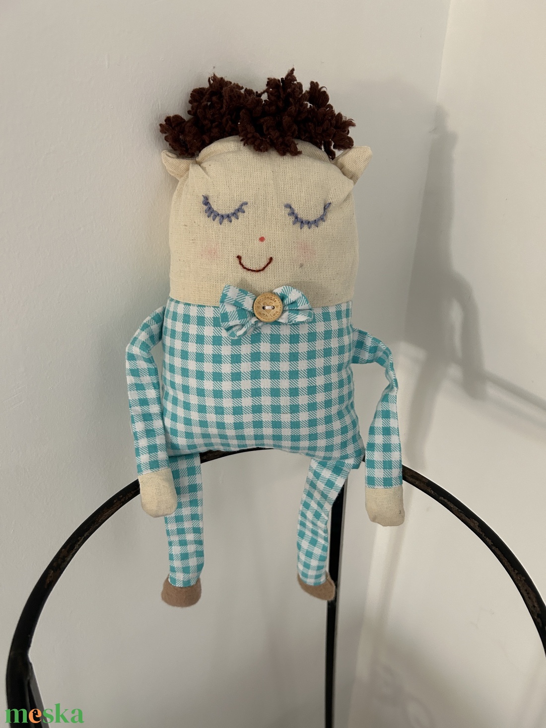 Textilbaba, textil fiú, rongybaba - játék & sport - plüssállat & játékfigura - ember - Meska.hu