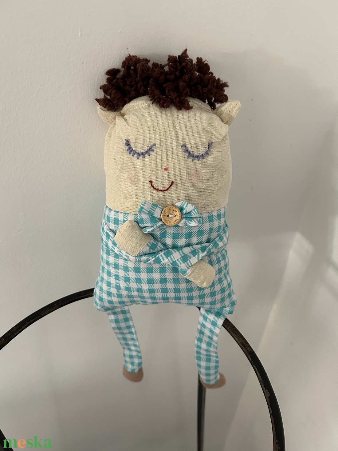Textilbaba, textil fiú, rongybaba - játék & sport - plüssállat & játékfigura - ember - Meska.hu